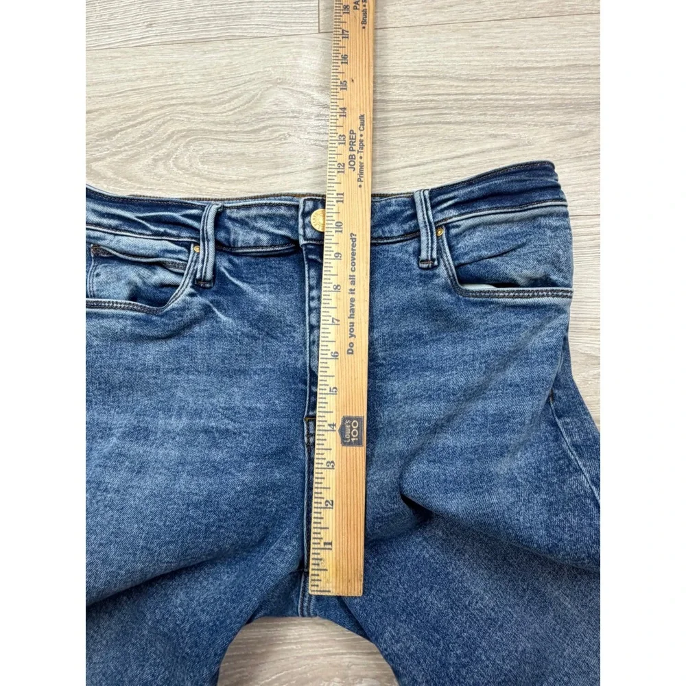Kut from the‎ Kloth Charlize High Rise Cigarette Leg Jeans Medium Wash Size 10